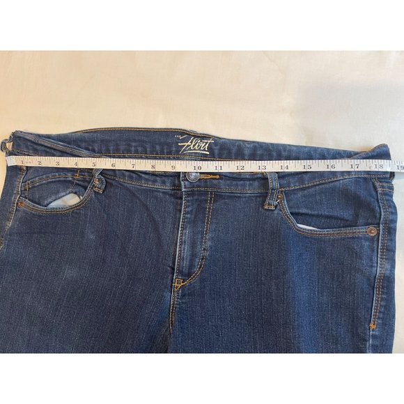 Old Navy Women Jeans Slim Straight Leg Flirt Mid Rise Blue Size 14 Regular - Picture 3 of 10